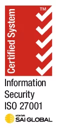 ISO 27001 Certified