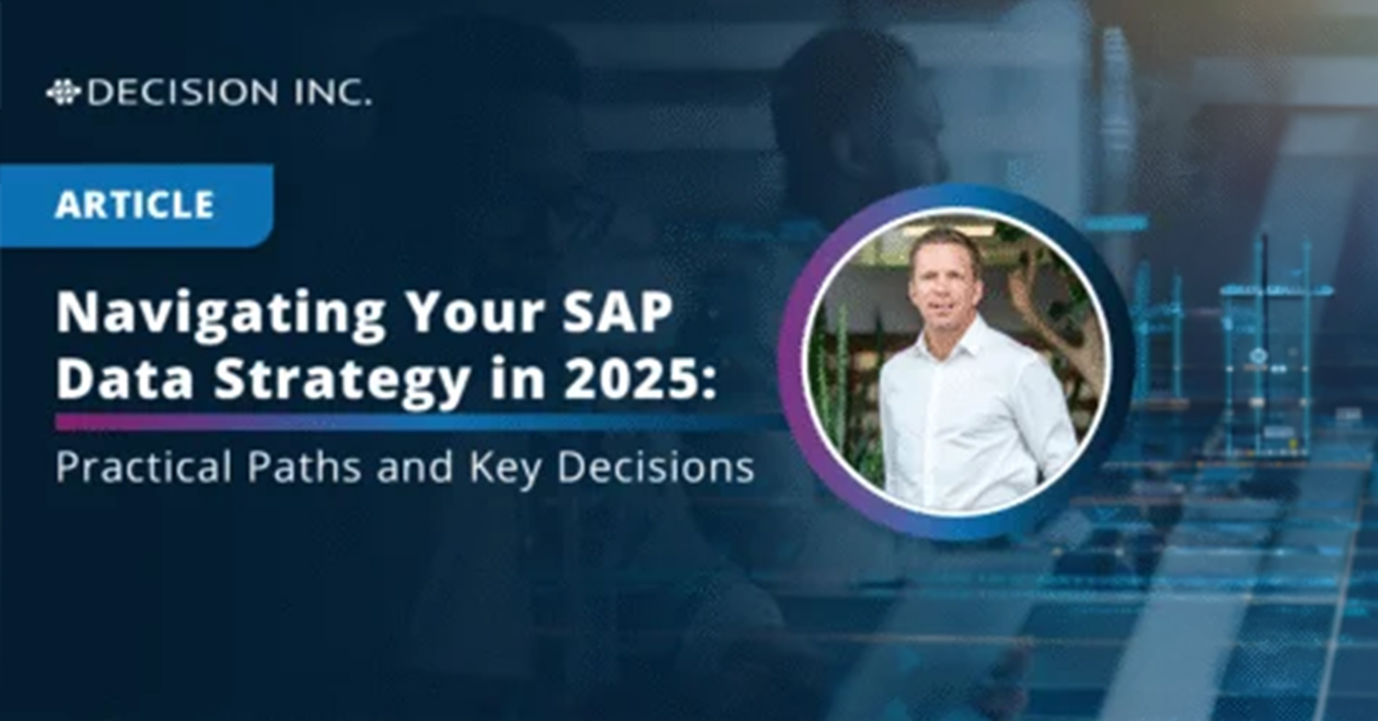 SAP Data Strategy 2025
