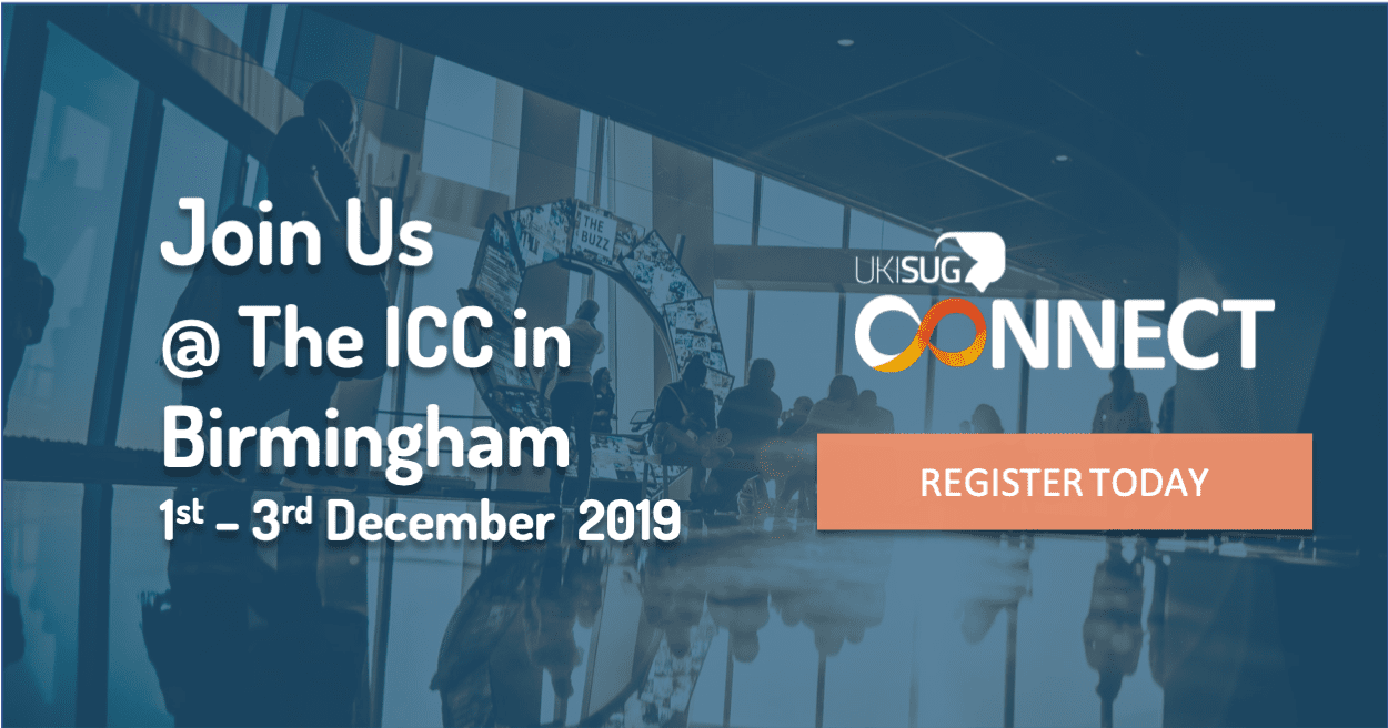 UKISUG Connect The ICC, Birmingham Decision Inc
