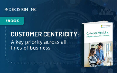 Customer Centricity: A key priority across all lines of business