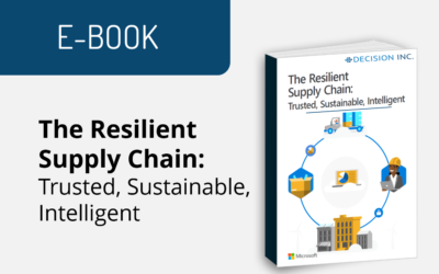 The Resilient Supply Chain: Trusted, Sustainable, Intelligent
