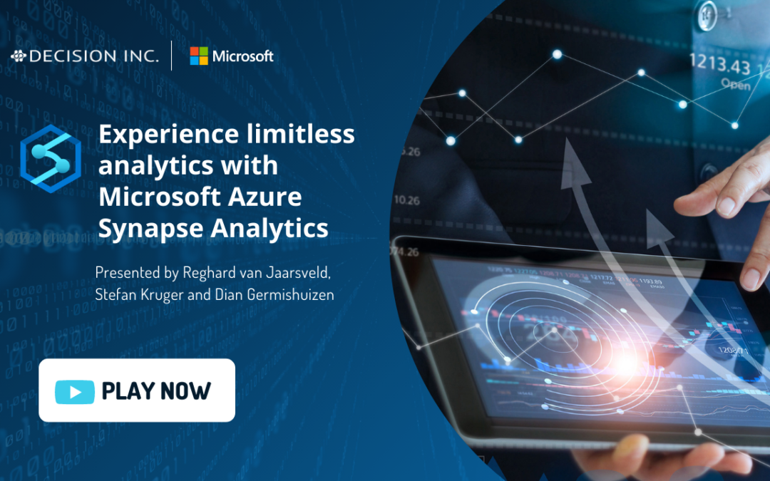 Experience limitless analytics with Azure Synapse Analytics