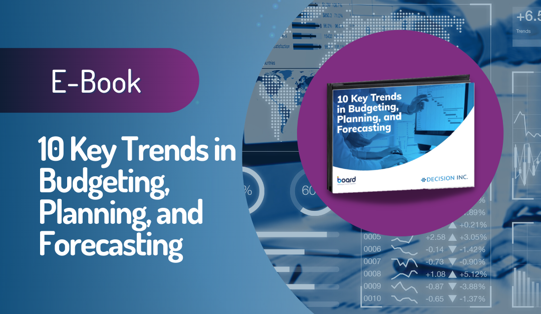 10 key trends budgeting planning and forecasting