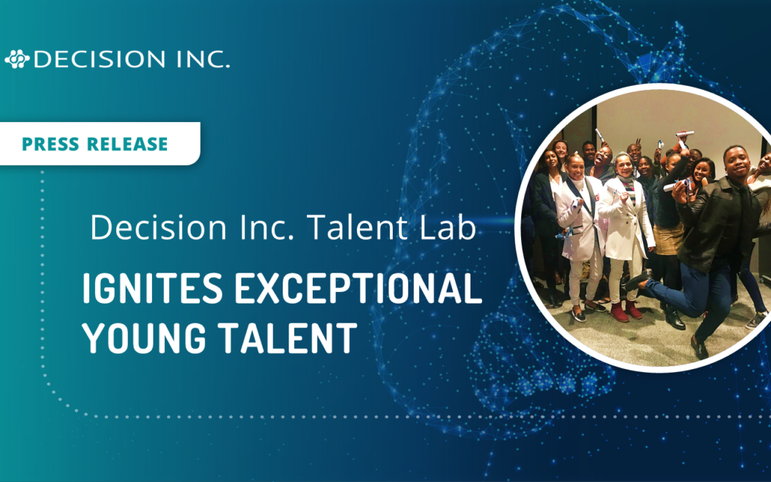 Decision Inc. Talent Lab ignites exceptional young talent in the technology sector with targeted skills development