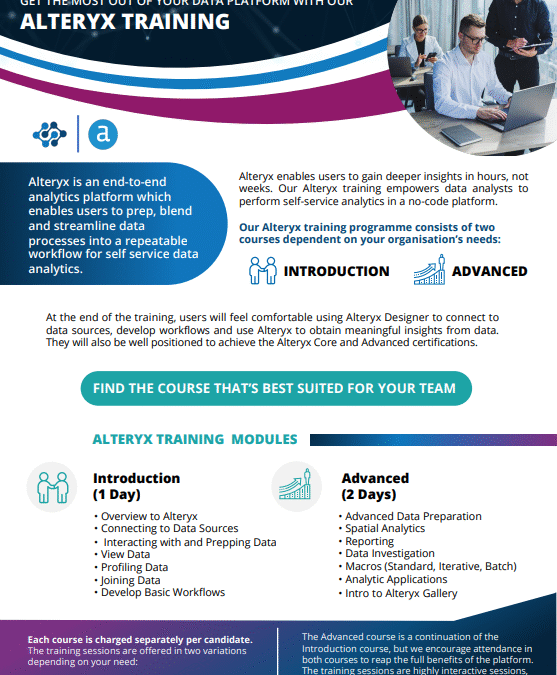 Training Brochures