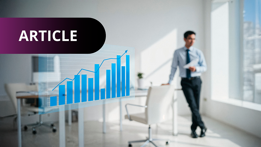 Woman accountant use calculator to calculate the company's finan